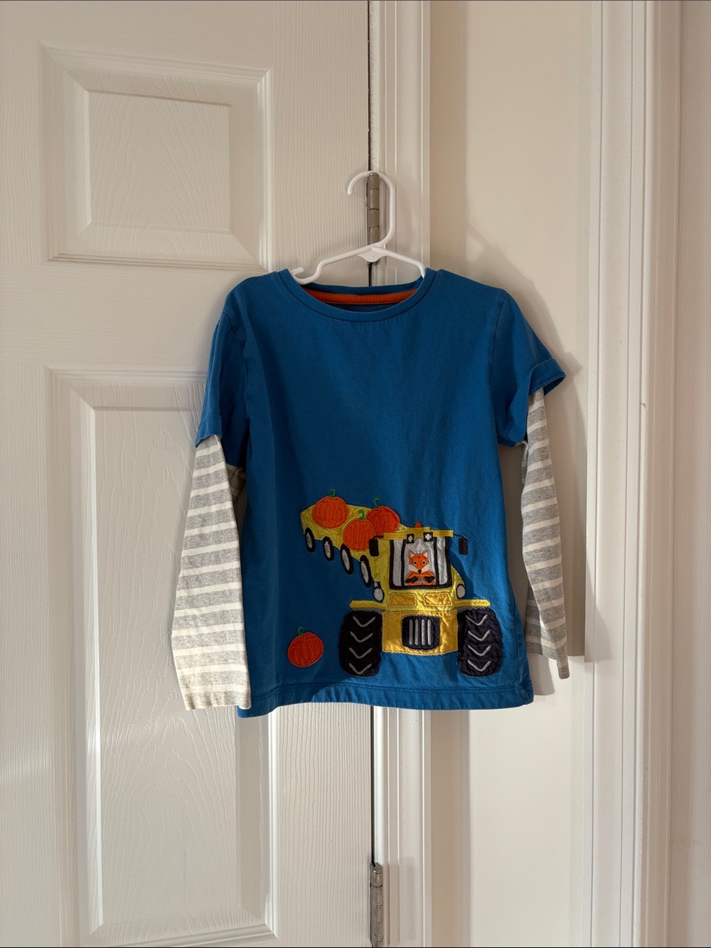 Mini Boden Fox/Pumpkin Top